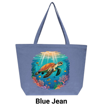 Turtle Ocean Tote