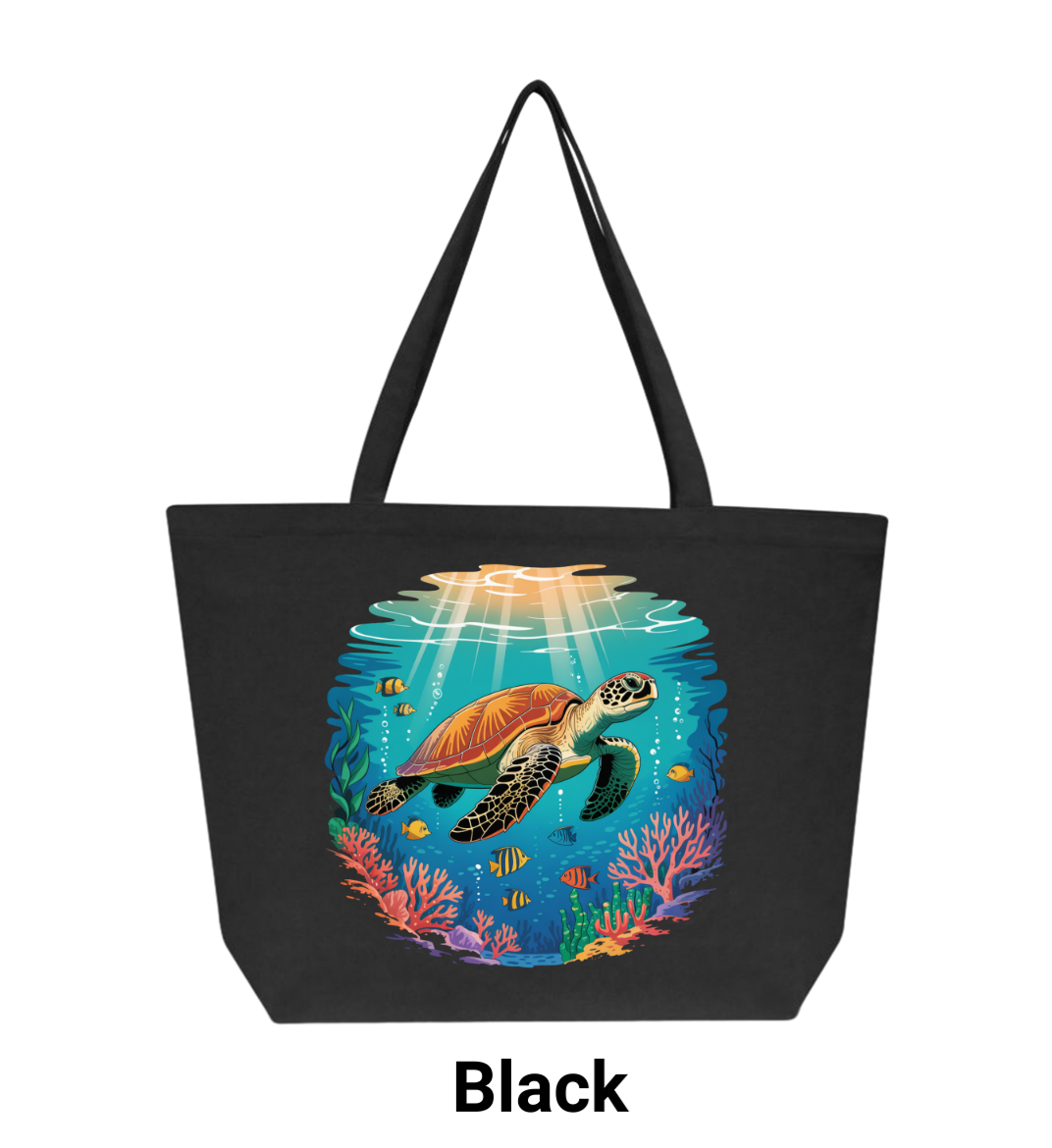 Turtle Ocean Tote