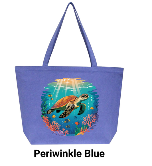 Turtle Ocean Tote