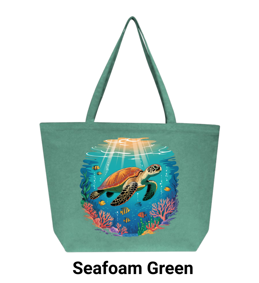 Turtle Ocean Tote