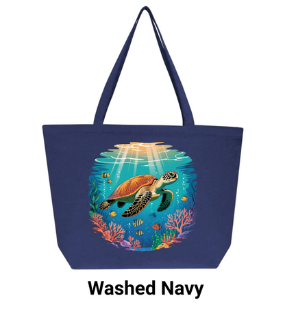Turtle Ocean Tote