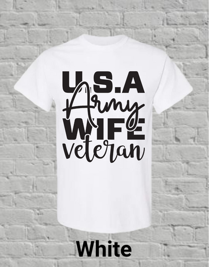 USA Army Wife Veteran