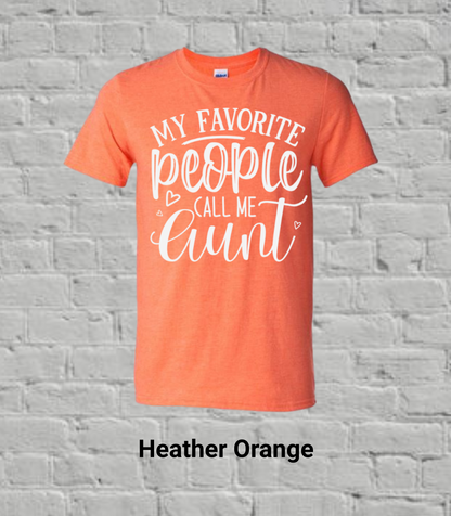 My Favorite People Call Me Auntie